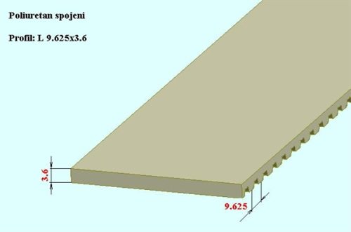 ALPHA V 4121-L-050/1101 zub/ OPT