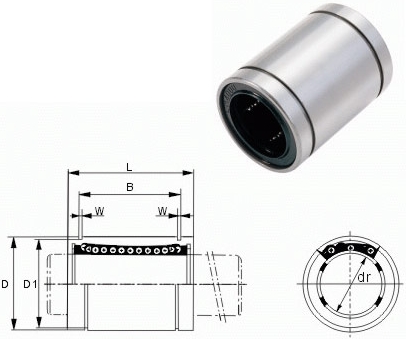 442 LM 50 UU CX (50X80X100)