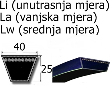 53 0111123(38X17X1365 LA) 916833M1 GAT