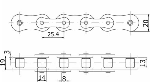 771 GALOV L. t=25.4d1=14 prikol za dju