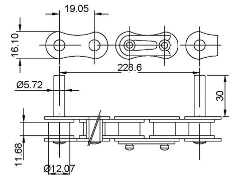 GALOV L. 12-B1 SA PROD T=228.6