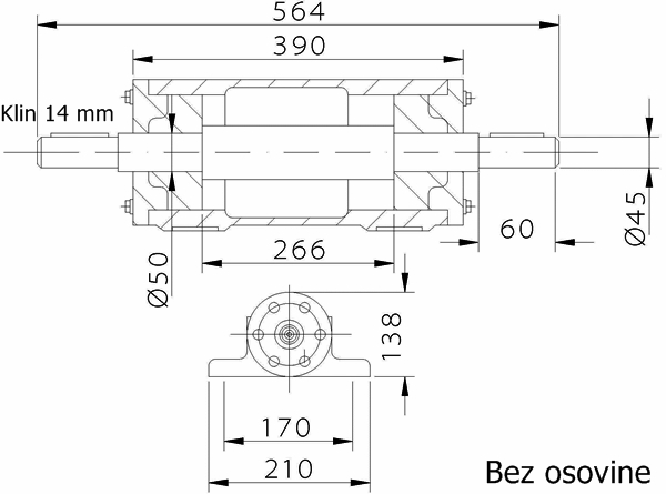 1022310 429/VRE310-D/FAG KUCISTE