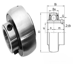 782 YAR 211-200-2F (50.8X100X25/55.)SKF