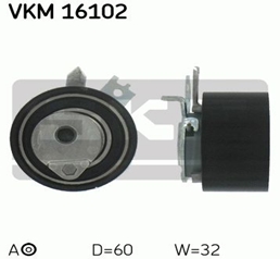 861 VKM 16102 SKF